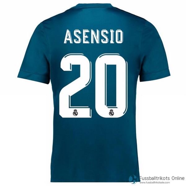 Real Madrid Trikot Ausweich Asensio 2017-18 Fussballtrikots Günstig